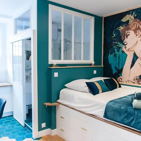 Blue Cocoon : Hypercentre, Plages, Wifi Appartamento Biarritz