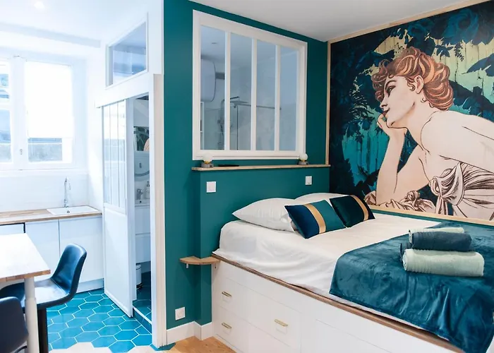 Blue Cocoon : Hypercentre, Plages, Wifi Apartment Biarritz